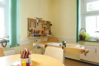 Praxisraum für die psychiatrische Ergotherapie