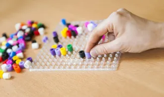 Ergotherapeutisches Material für die Behandlung von Kindern